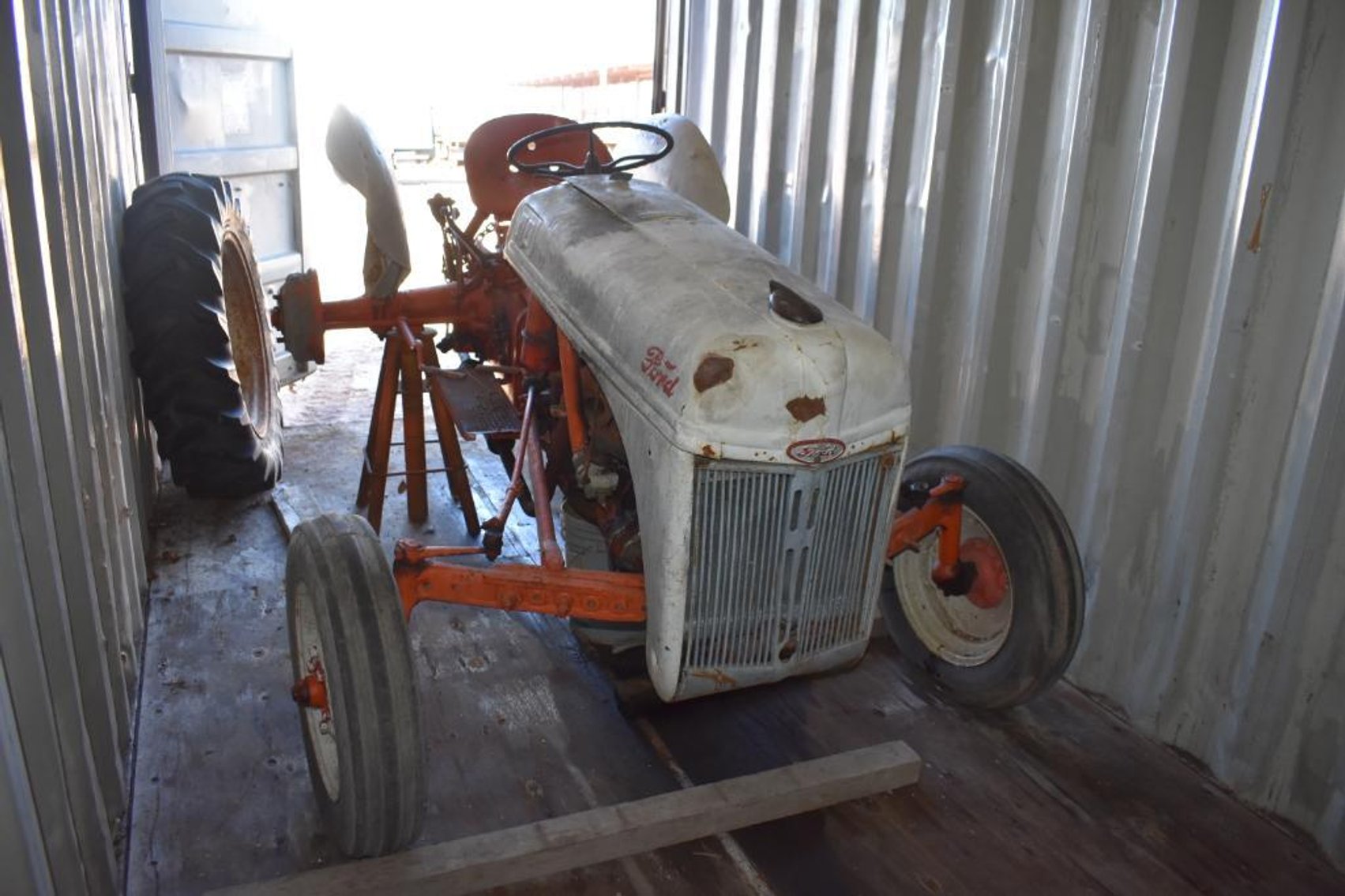 Sea Containers, Ford 8N Tractor and Equipment
