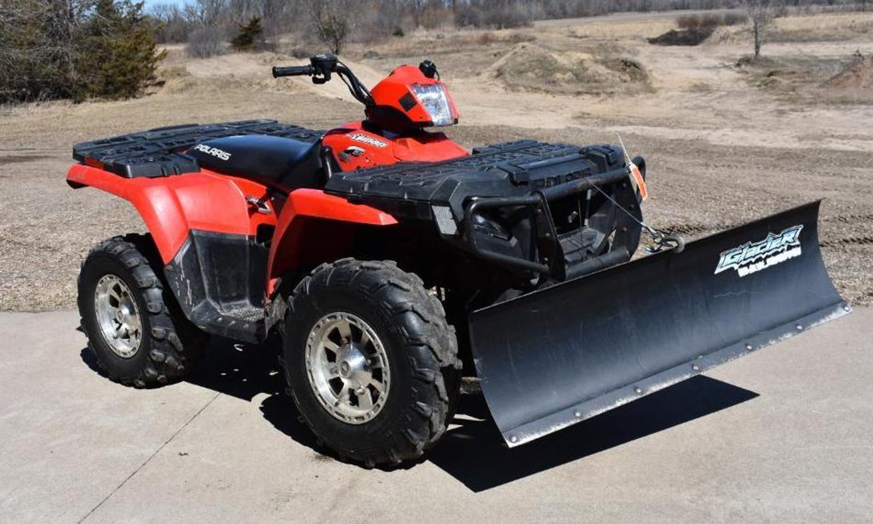 2011 Terex Skid Steer, Simplicity Zero Turn, Dirt Bike, Polaris 4-Wheeler, Shop Supplies, Amsoil Oil & More