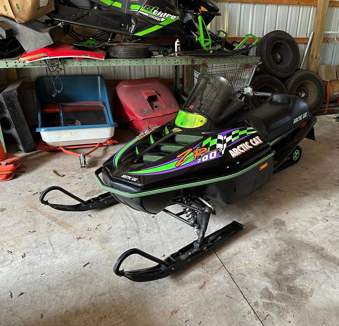 Arctic Cat Triple Snowmobiles & Trailers