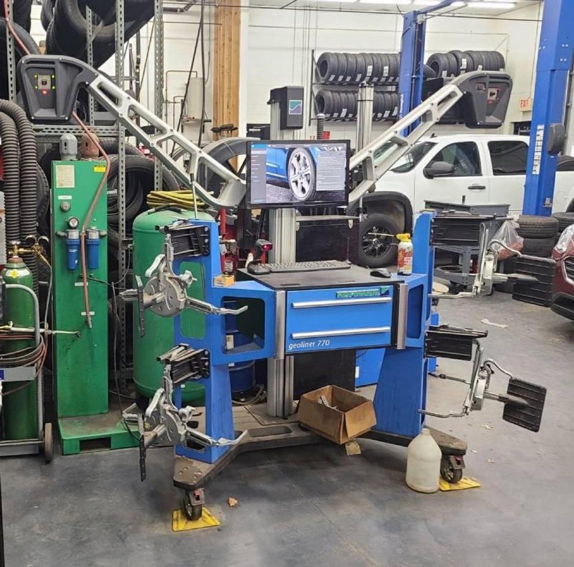 (2) Hoffman Geoaligner Wheel Aligners