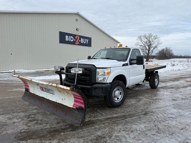 Image for 2011 Ford F-350 Super Duty Flatbed With Plow (155288)