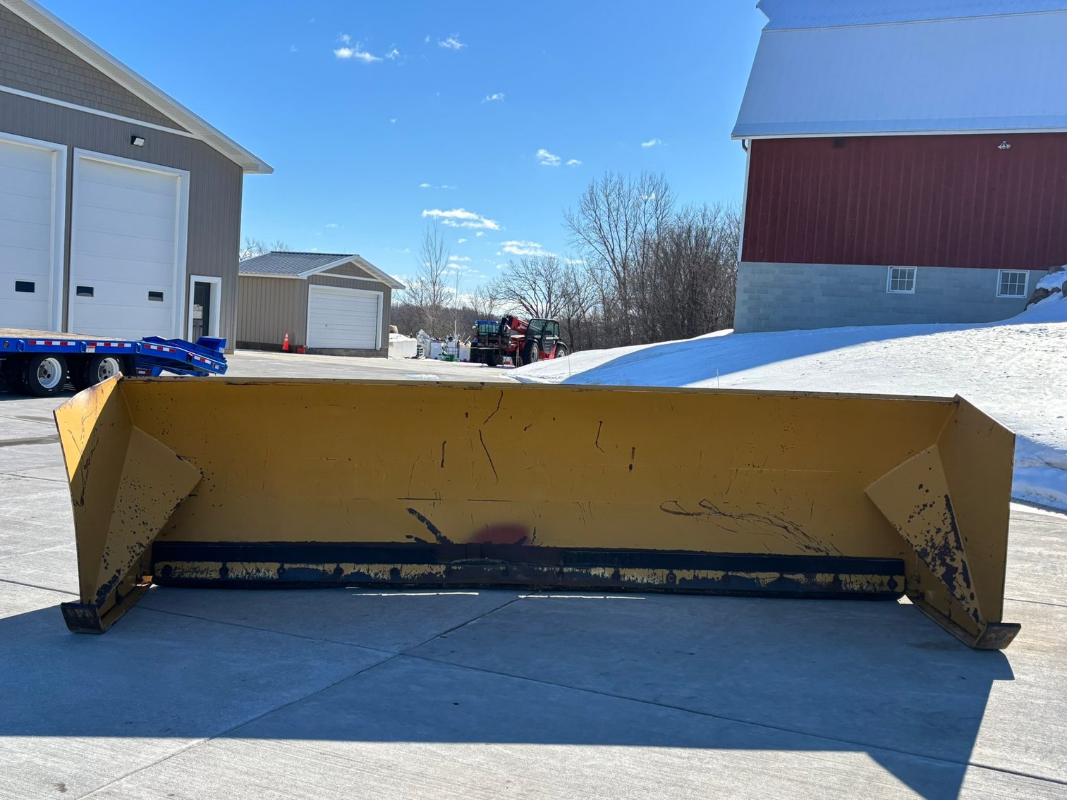 1996 Oshkosh H-2518 Truck With 27' Plow & Protech 14' Snow Pusher (157504)