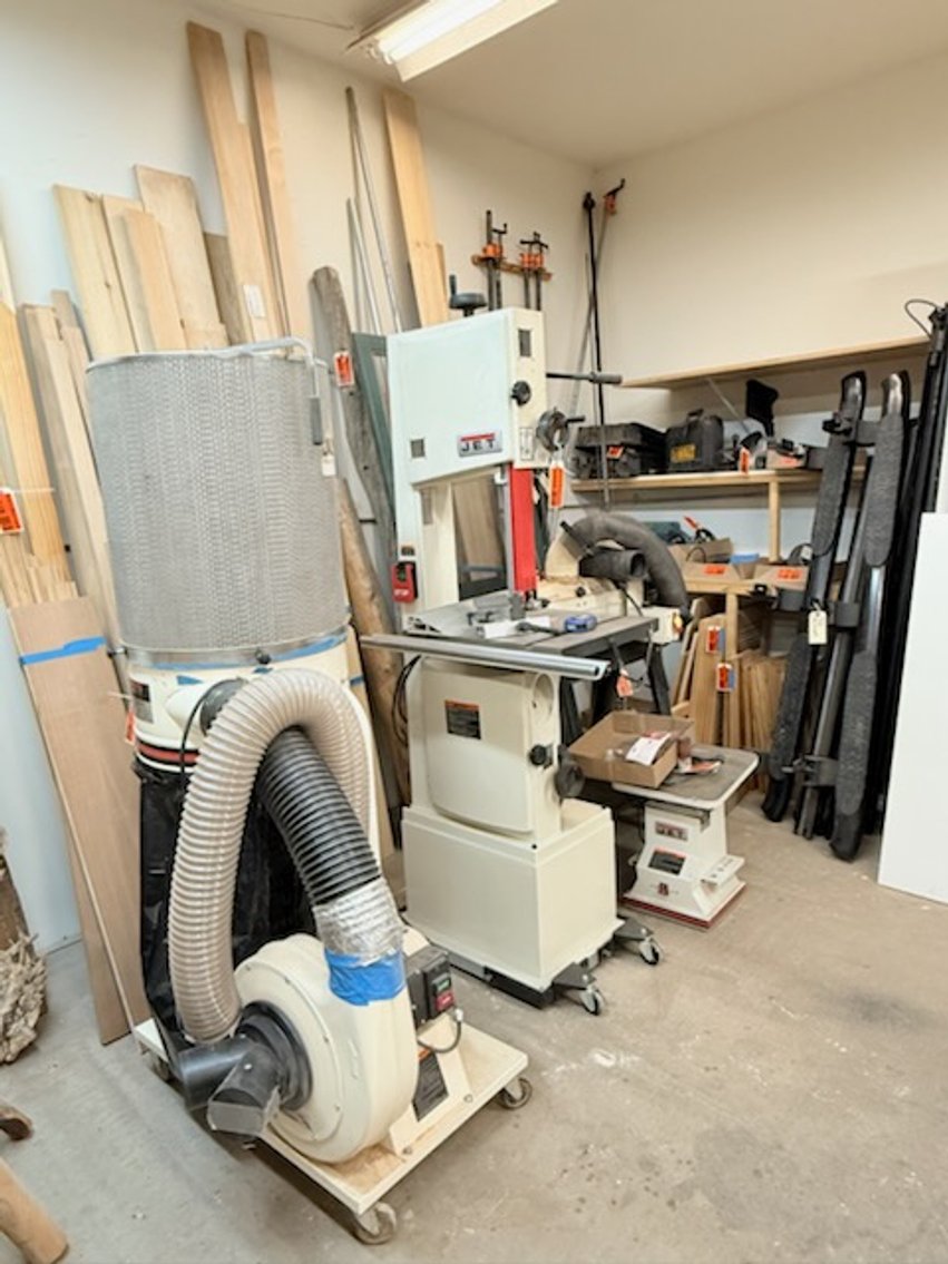 Opening Soon: Woodshop Equipment, Bobcat 341 Excavator