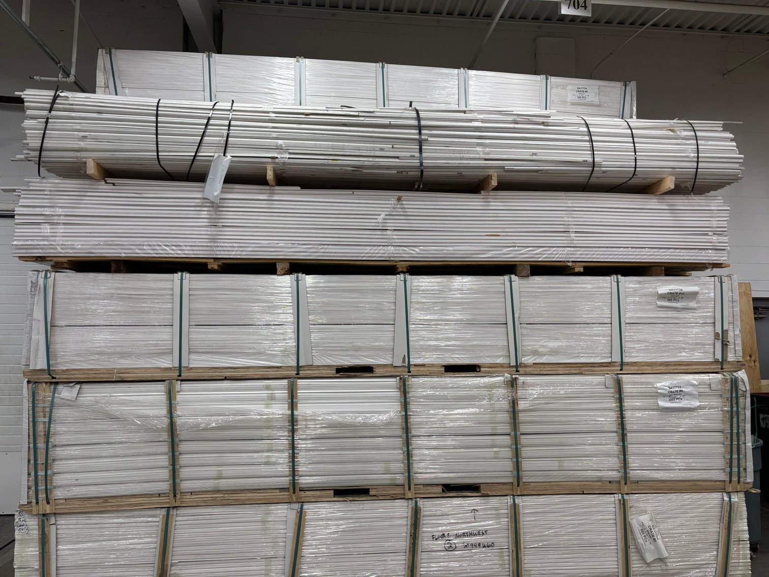 Surplus Hardwood Flooring & Primed Trim Boards