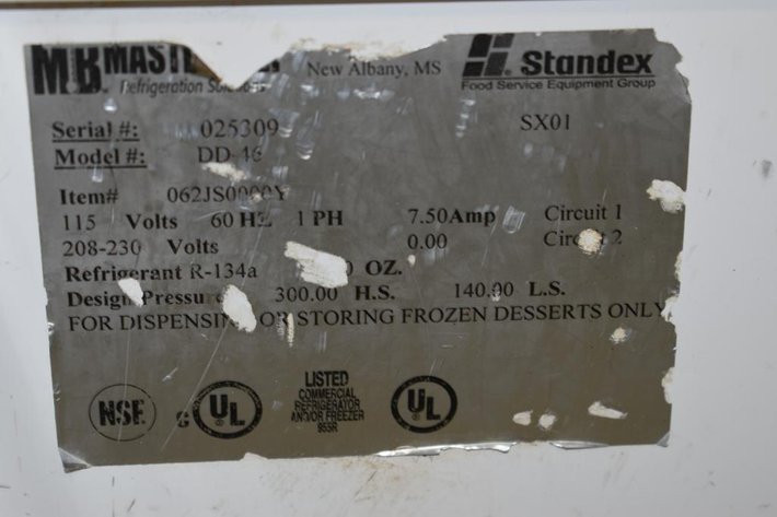 Image for (2) Rolling Master-Bilt Refrigerators