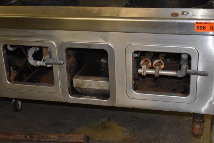 Image for Robert Yick Company Cast Iron Wok Range With (5) Burners