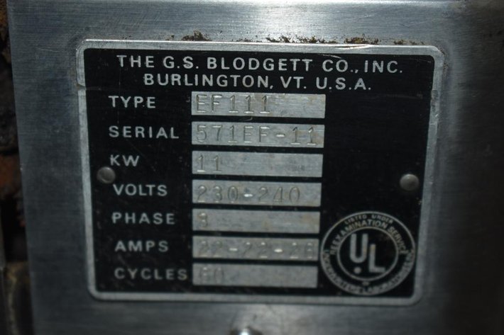 Image for Blodgett ZephAire Electric Double Stacked Two Door Convection Ovens