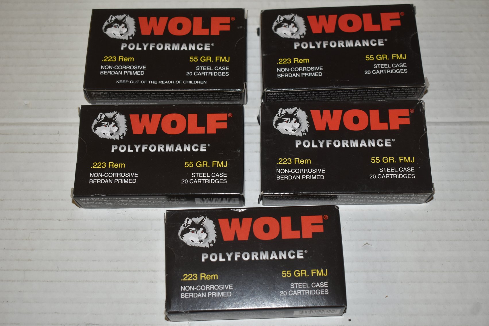 Ammunition: Federal, Remington, PMC Bronze, American Eagle (132619)