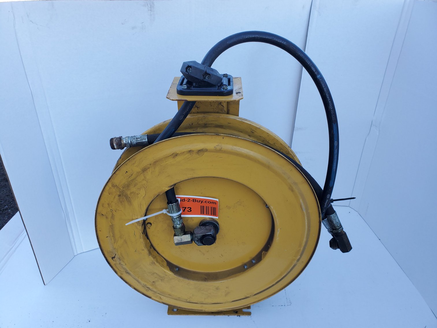 Automotive Surplus: Hoists, New Tires, Hose Reels, Tools, Office Furniture (135563)