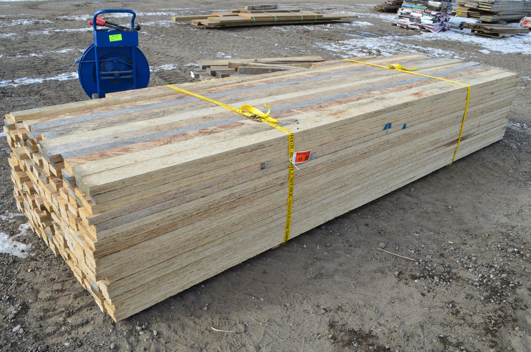 Surplus Lumber Yard Material: New Composite Decking, Windows, Doors, Lumber (134942)