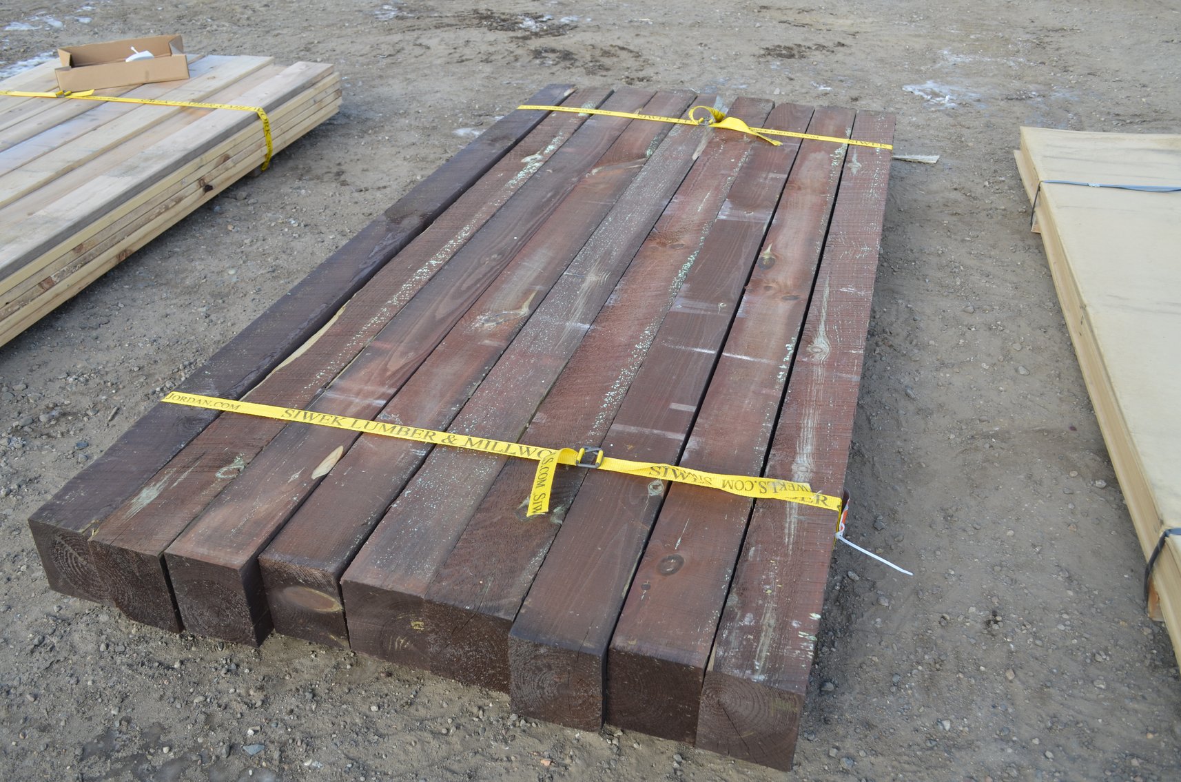 Surplus Lumber Yard Material: New Composite Decking, Windows, Doors, Lumber (134942)