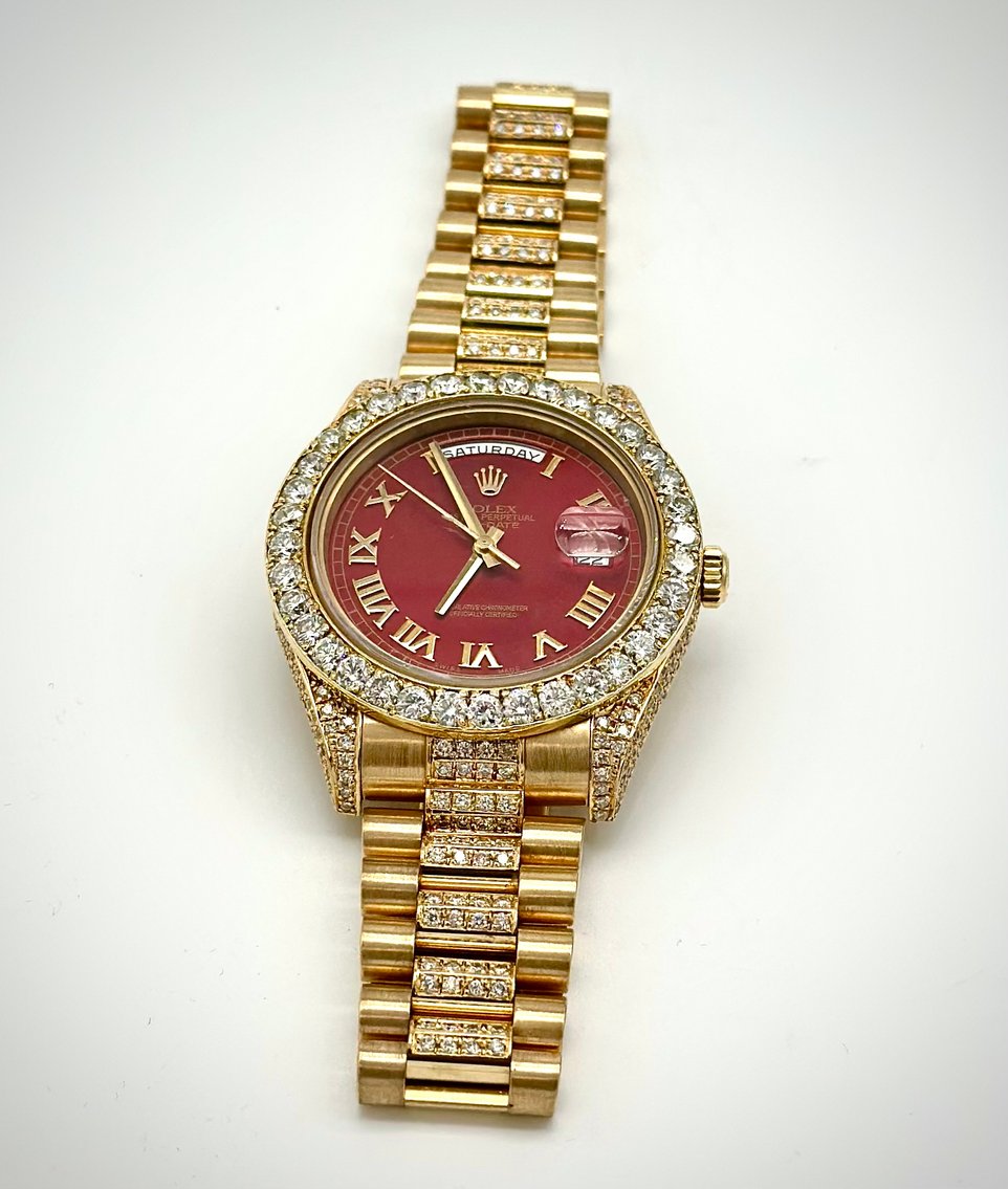 Rolex Presidents Day-Date II Oyster Perpetual Mechanical Dress Watch (Men's 42mm) 137569