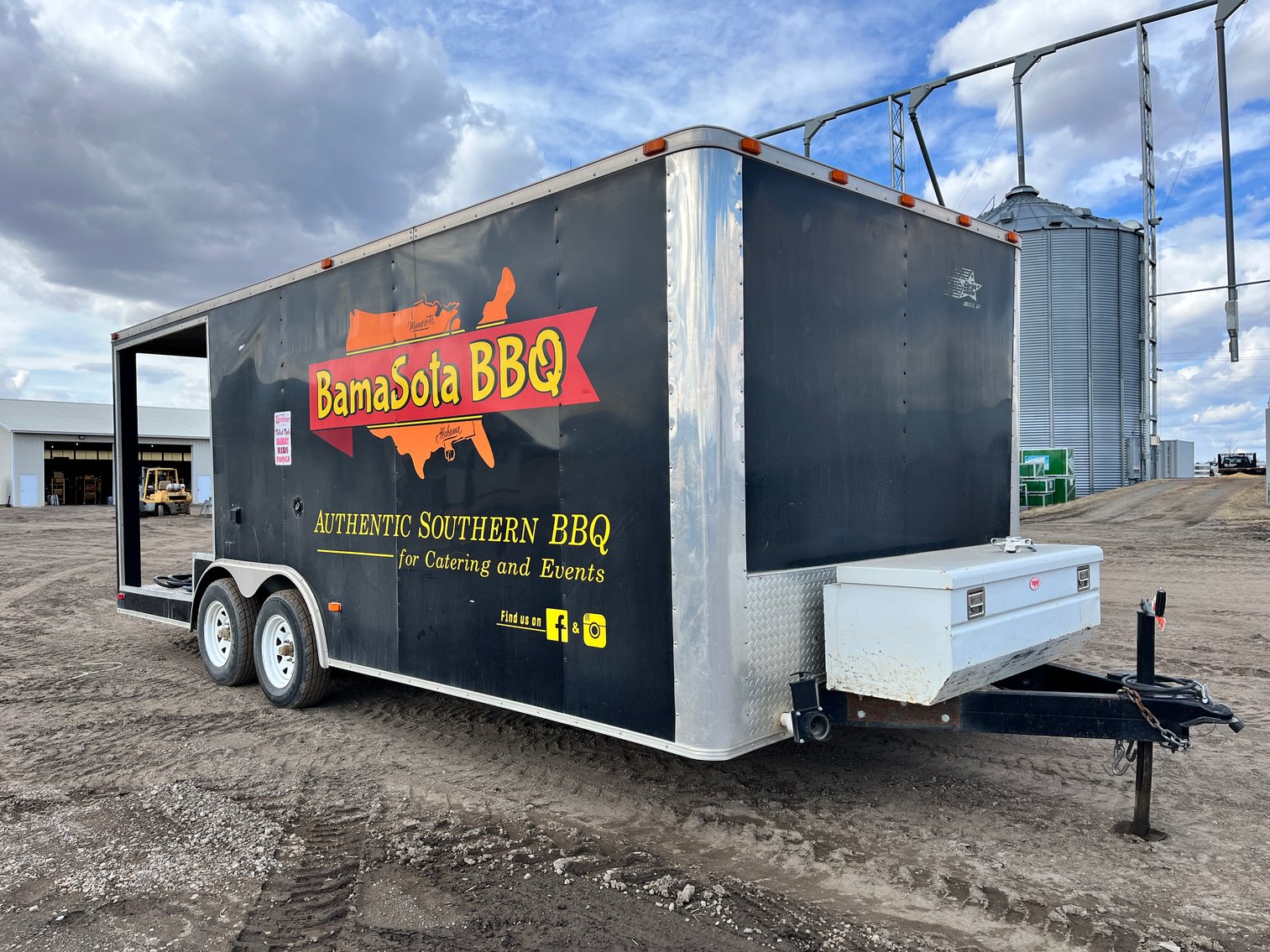 2011 Cargo South Enclosed Food Trailer With Porch & Restaurant Equipment (137877)