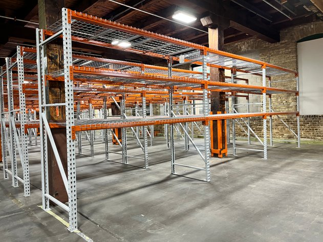 Image for Warehouse Moving Auction: Pallet Racking, Cages, Tables