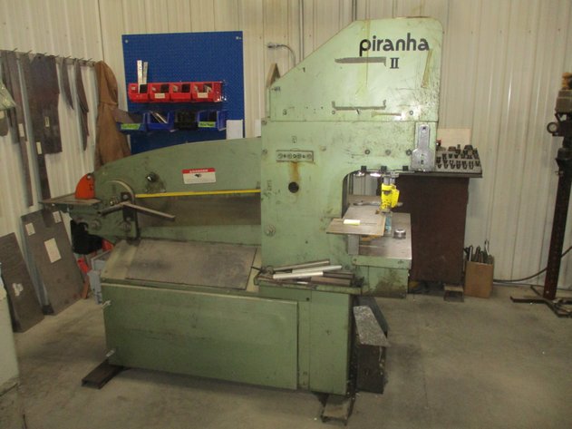 Image for 3 Axis CNC Bridgeport Mill & Piranha P2-88 Iron Worker (141044)