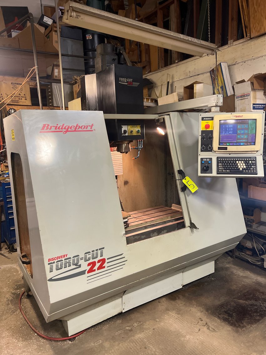 CNC Job Shop Auction – Downsizing & Relocating (131939)