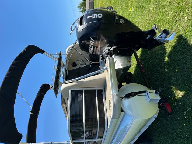 Image for 2016 Aquapatio By Godfrey 26' Pontoon & Trailer