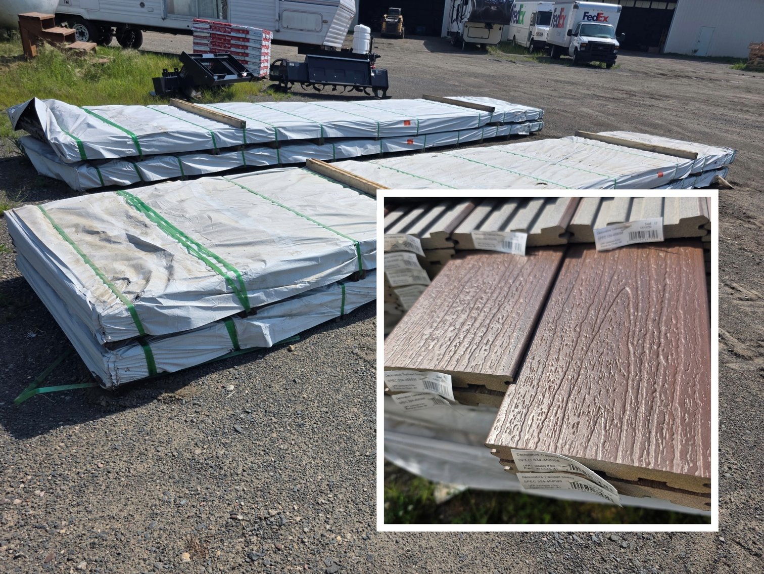 Deckorators Canyon Slotted Composite Deck Boards: 12', 16' & 20' (146492)