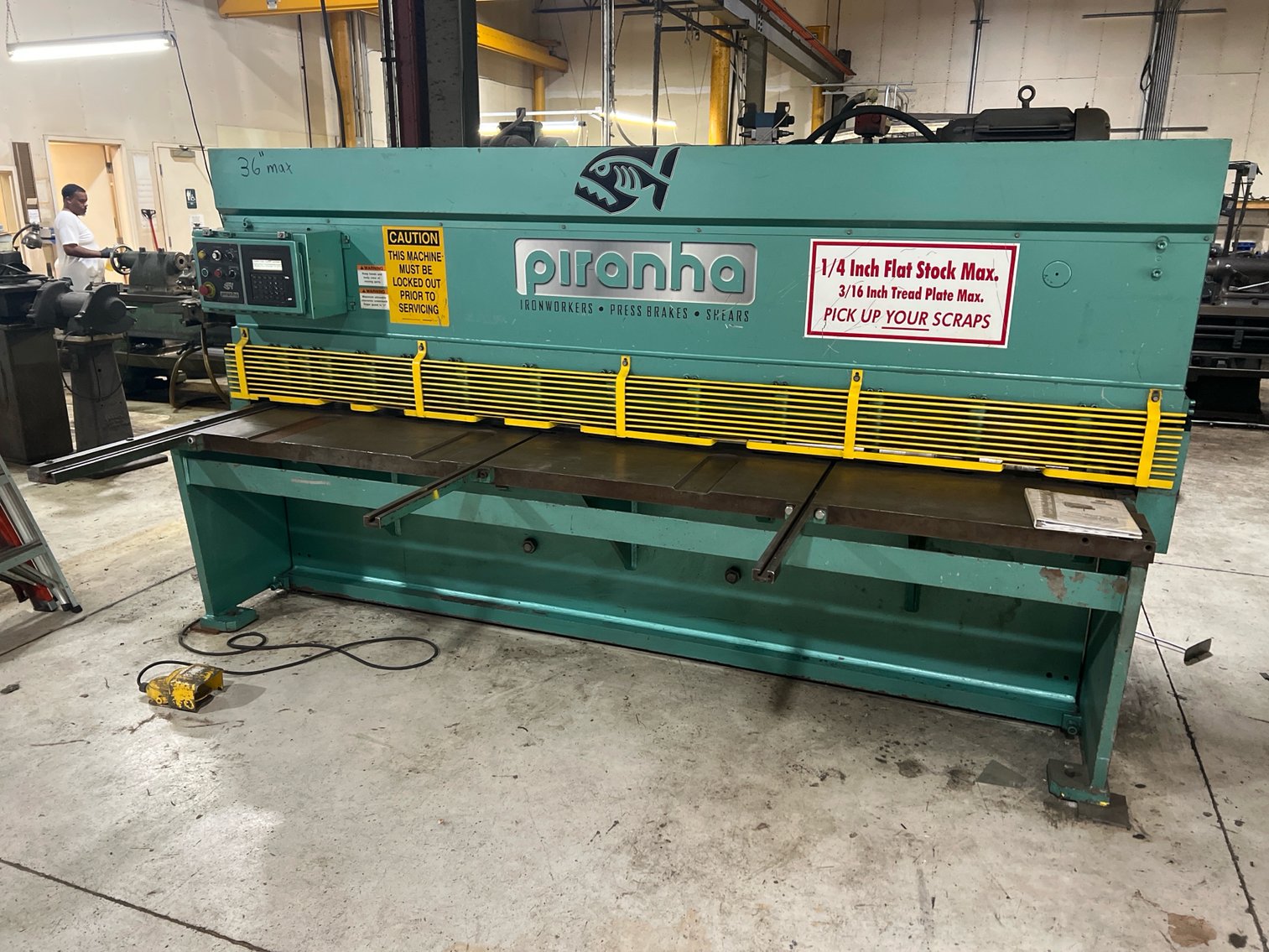 Milhoff Machine & Welding Complete Machine Shop Liquidation by Order of Owner