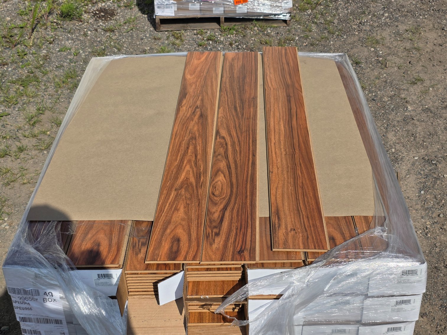 Water Resistant Click Plank Flooring, Over 7,500 Sq Ft (147425)