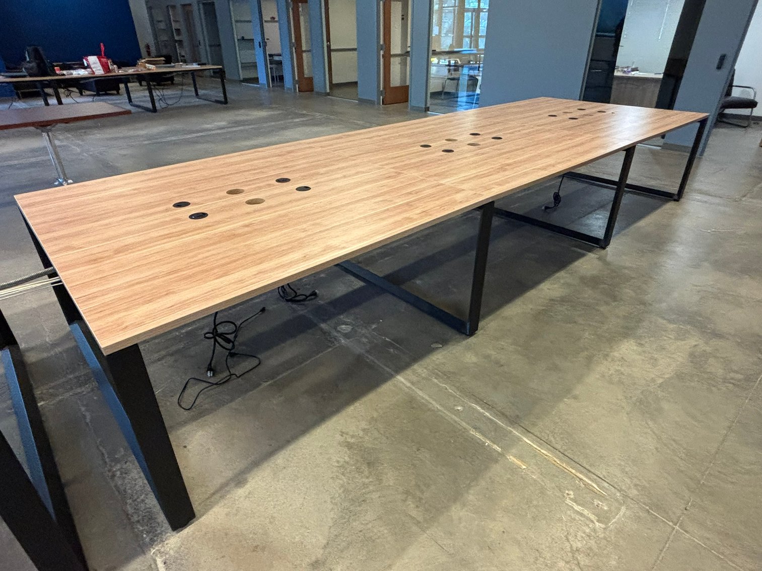 Complete Office Furniture Liquidation: Modular Desks, Monitors, Private Office Sets & More (147011)