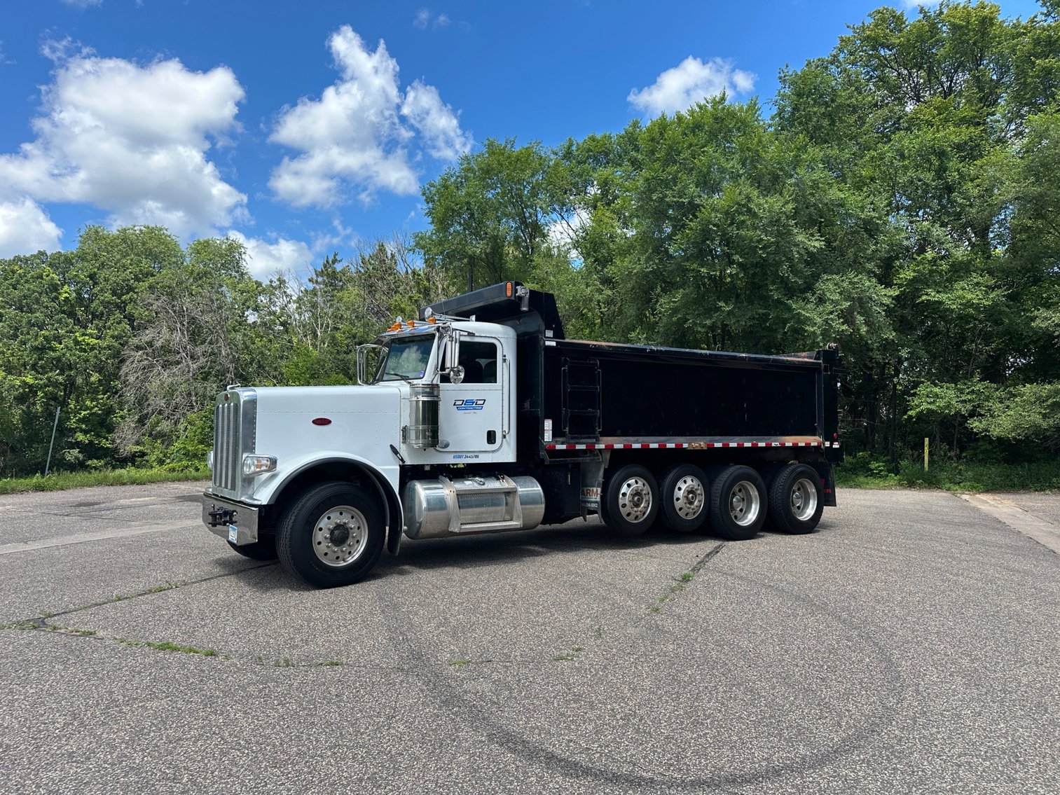 2019 Peterbilt 389 Quad Axle Dump Truck & 2010 Peterbilt 365 Dump Truck