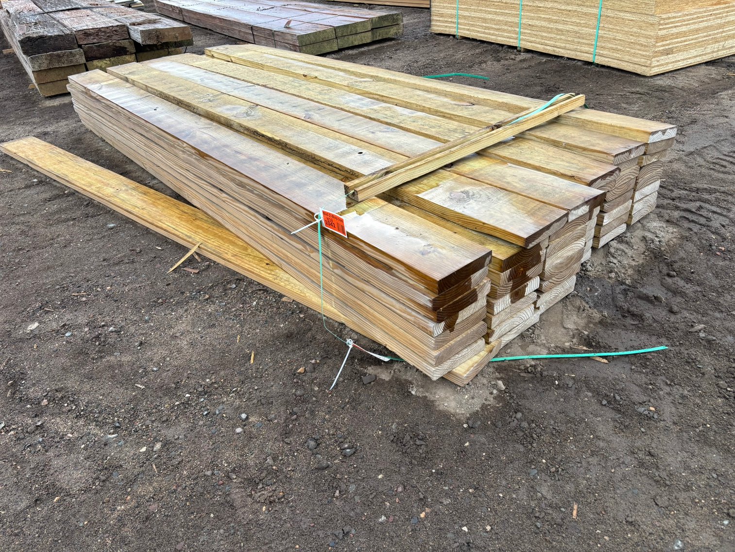 Surplus Lumber: Green Treated, Posts, Beams, Columns, Water&Ice, & More (149784)