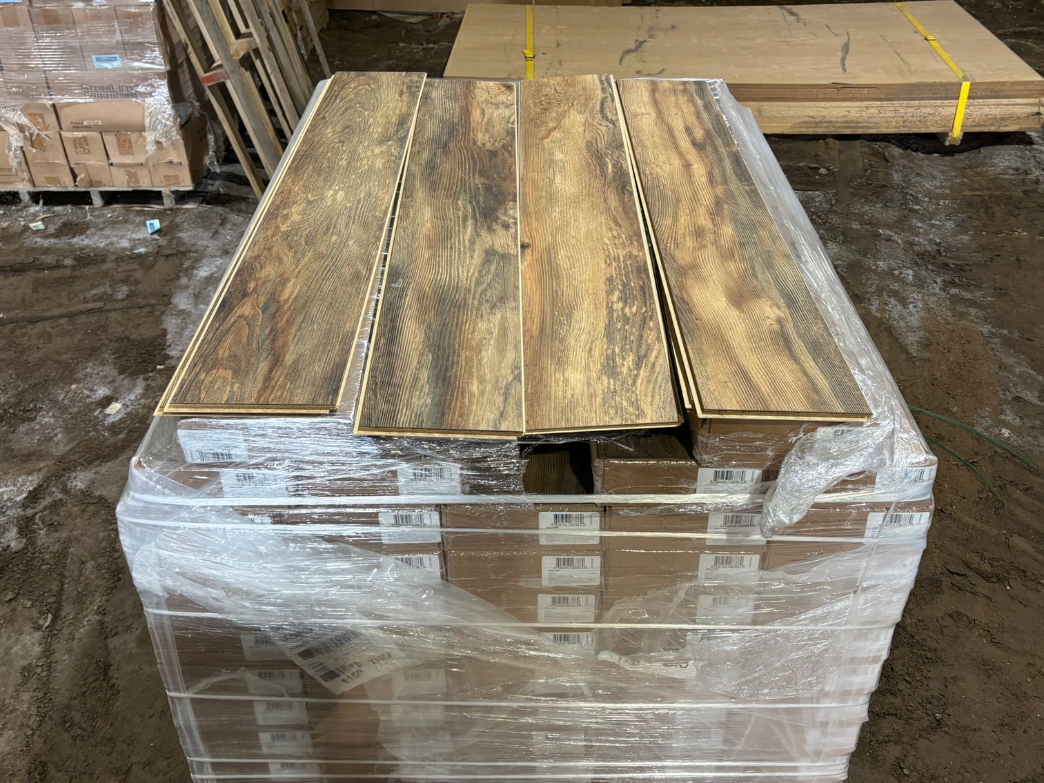 Water Resistant Click Plank Flooring, Over 13,000 Sq Ft (149981)