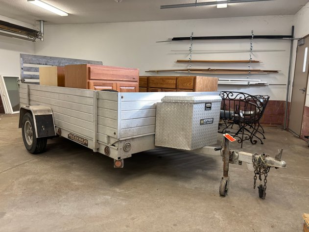 Image for Surplus Office Furniture, Gas Heaters and 2010 Aluma 14' Trailer (151135)