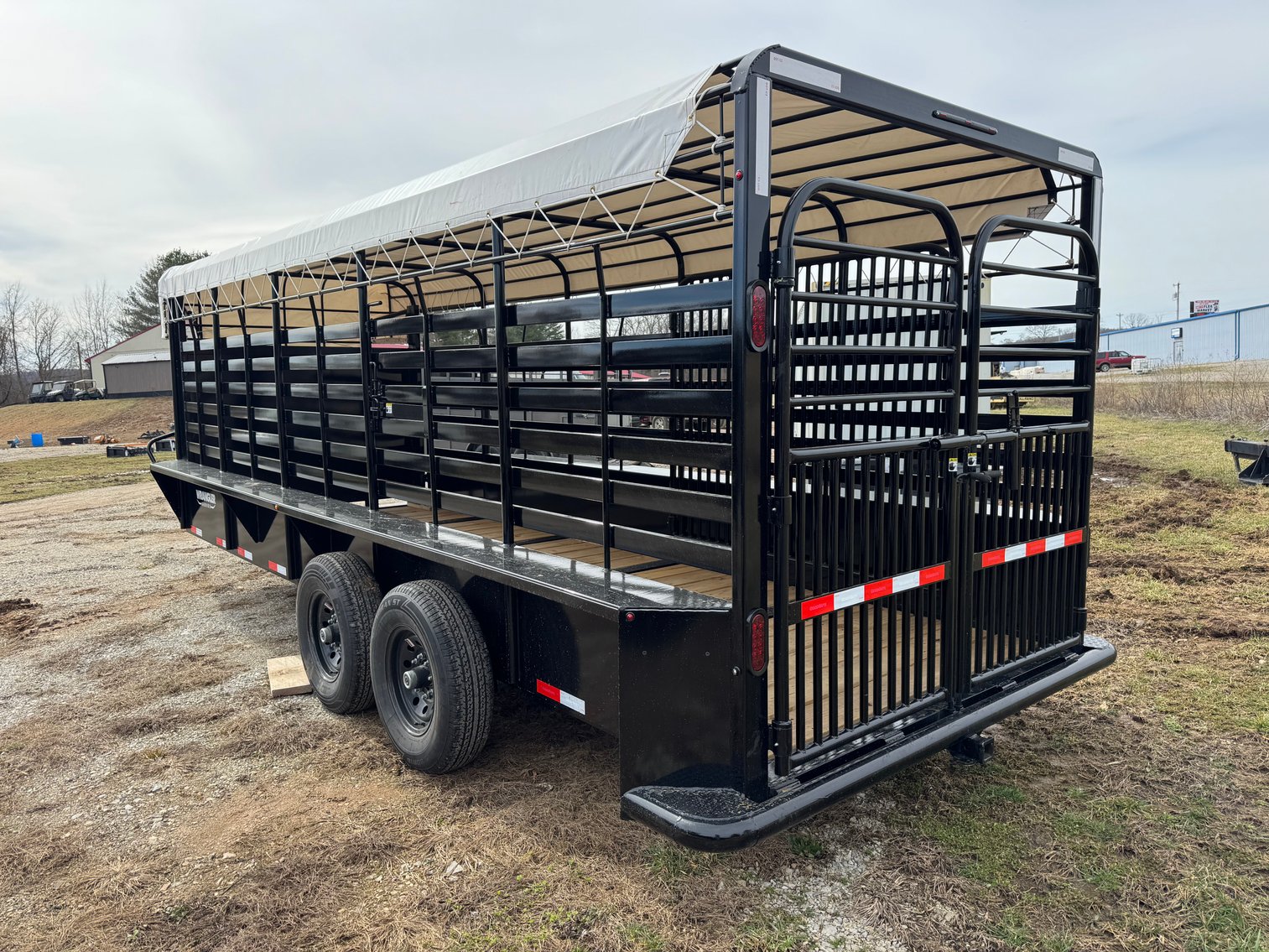 Image for New 2026 Good Guys Wrangler Gooseneck Stock Trailer