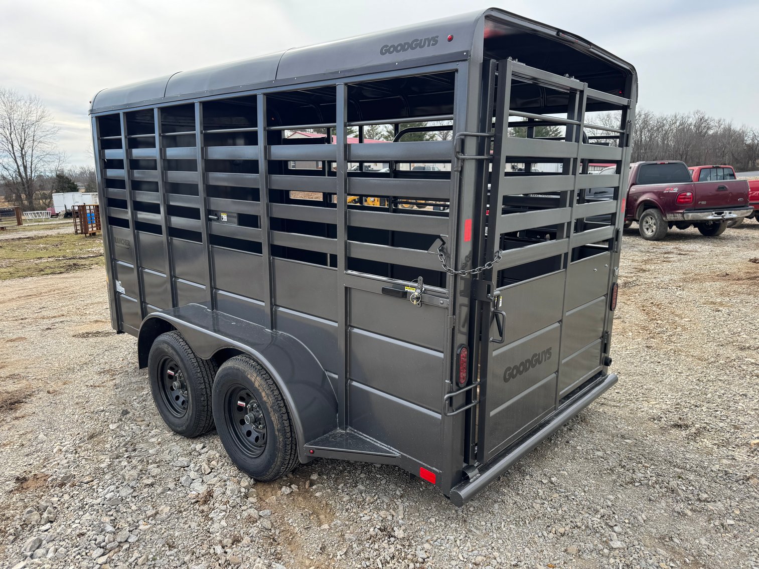 Image for New 2026 Good Guys Rancher Bumper Pull Stock Trailer