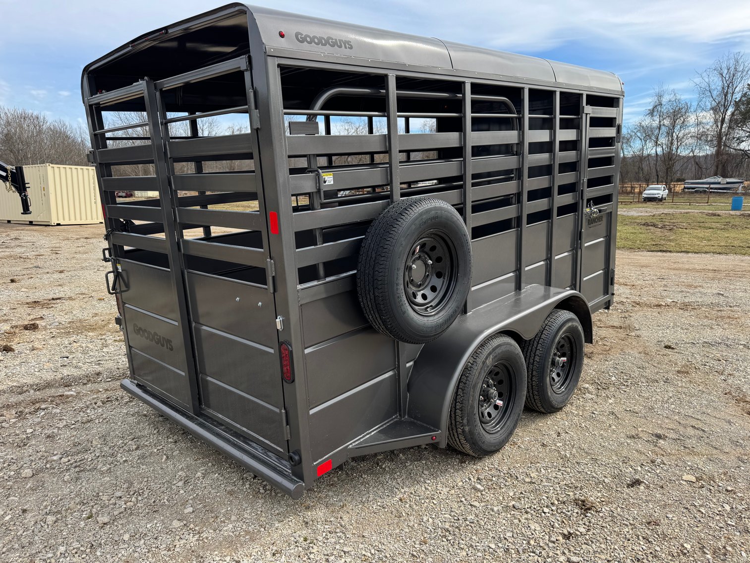 Image for New 2026 Good Guys Rancher Bumper Pull Stock Trailer
