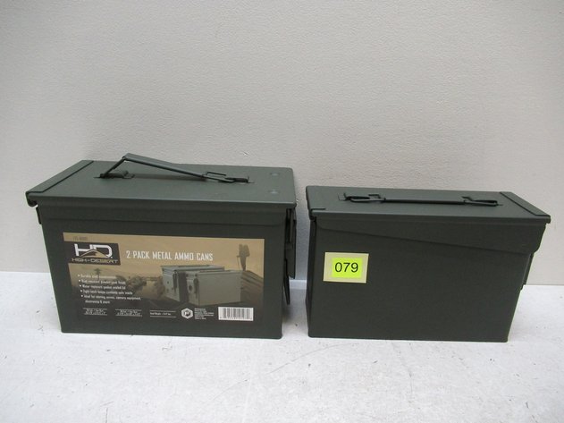 Image for 2 Pack Metal Ammo Cans