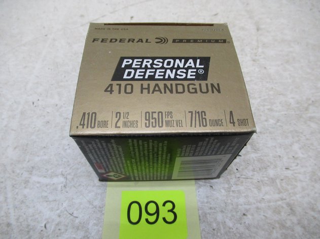 Image for Federal Personal Defense Handgun 410GA