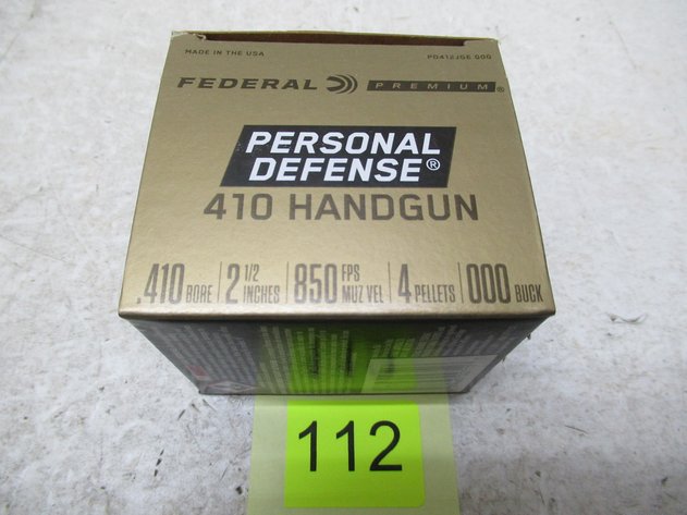 Image for Federal Personal Defense Handgun 410GA
