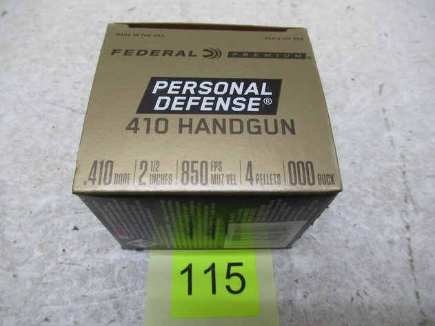 Image for Federal Personal Defense Handgun 410GA