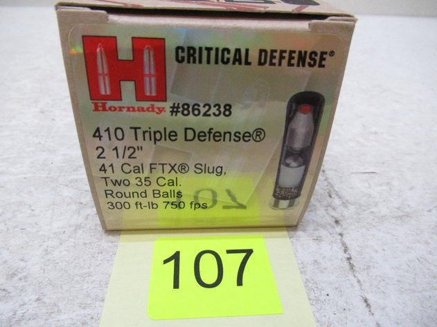 Image for Hornady Critical Defense 410GA Ammo