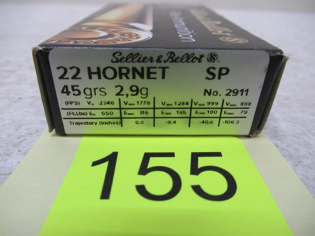 Image for 22 Hornet Ammo