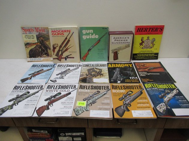 Image for Lot of Gun Books & Magazines