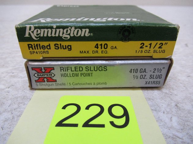 Image for 2 Boxes 410GA Slugs