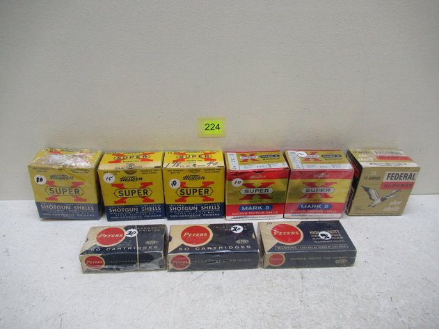 Image for 10 Vintage Ammo Boxes