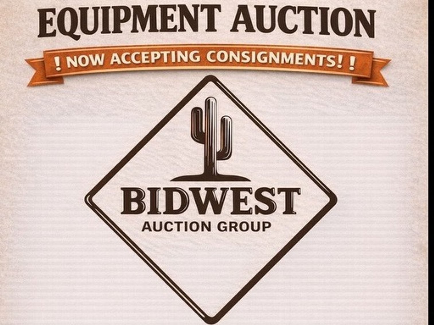 Image for Bidwest Auction Group - 11 Mile Corner Consignment Auction