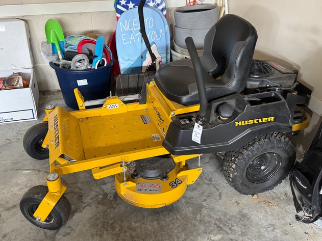 Image for Court-Ordered Auction - Hustler Mower, Home Furnishings & More!