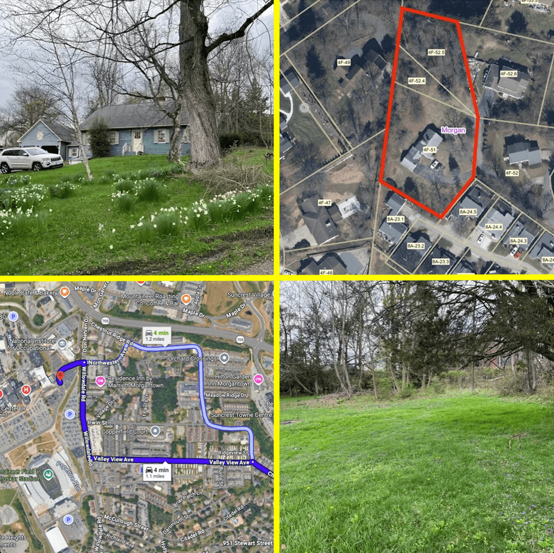 Image for 1.0294 +/- Acre Tract Close to WVU Medicine! Premier Homesite or Subdivision Opportunity. Bidding Begins Closing May 14th, at 6:00 p.m.