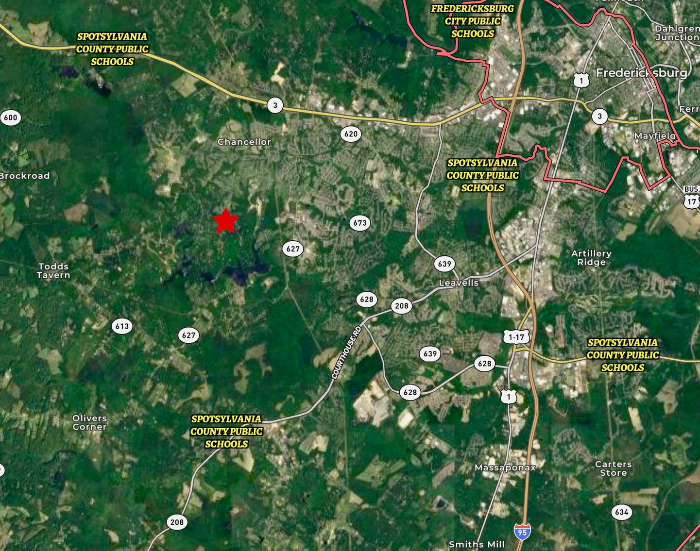 Image for 1 +/- Acre Spotsylvania County Lot Close to Retail, Schools, Rt. 3 & I-95--SELLING to the HIGHEST BIDDER via ONLINE BIDDING!!