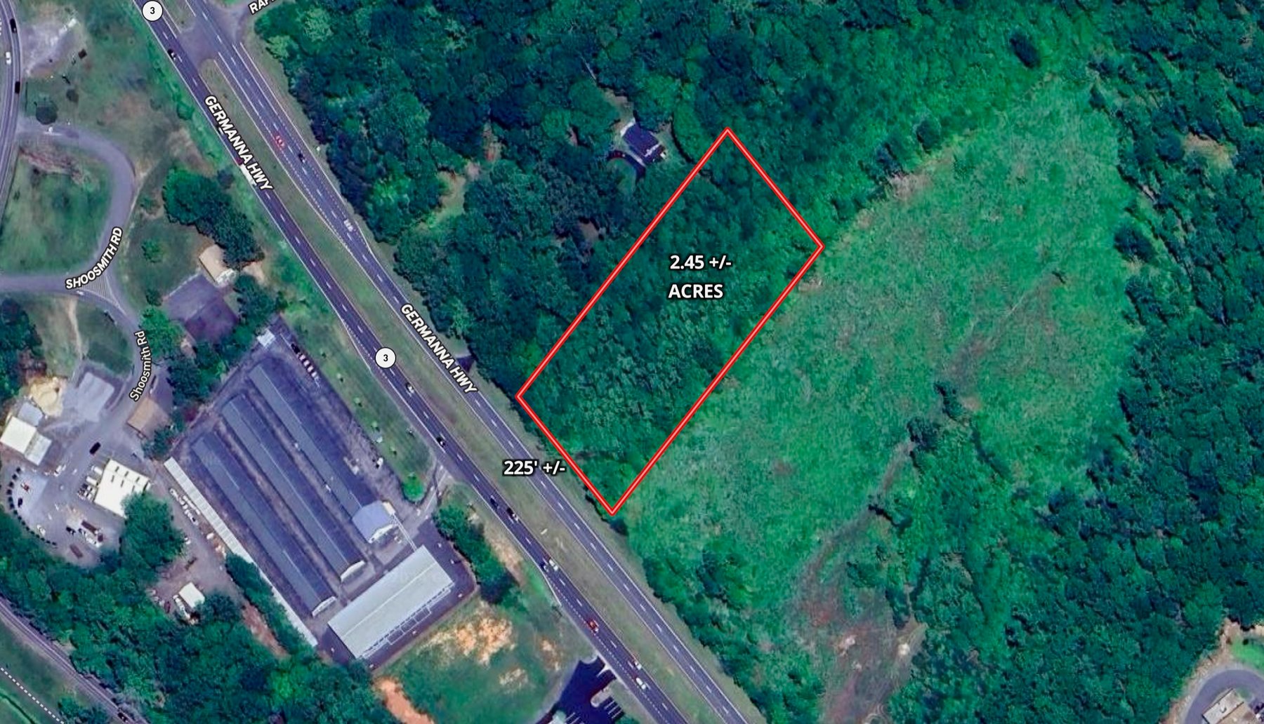 Image for 2 Commercially Zoned Land Parcels Totaling 4.9 +/- Acres Fronting Rt. 3 in Orange County, VA--ONLINE ONLY BIDDING!!