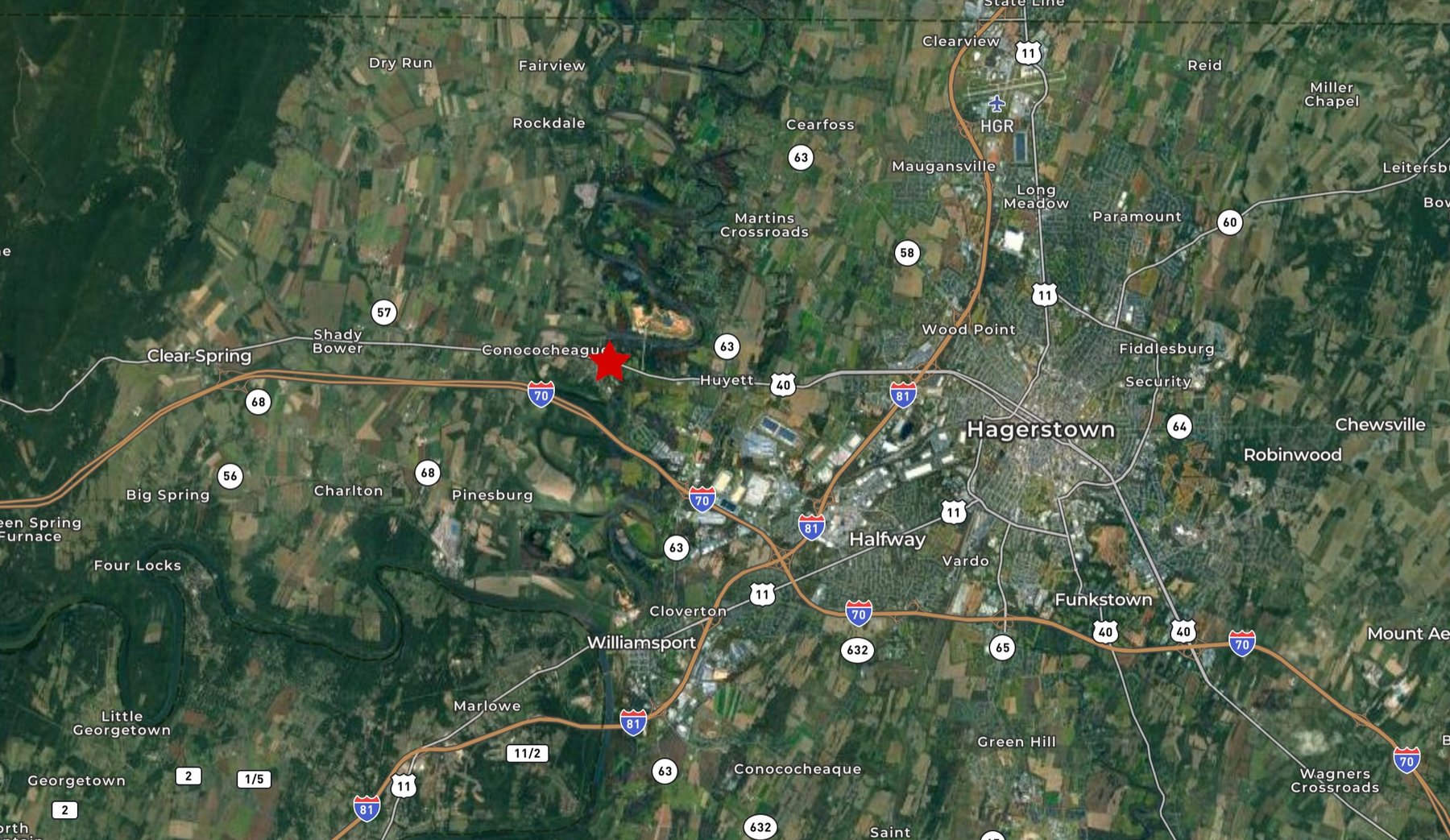 Image for 11.74 +/- Acres & 26,000 +/- sf. Former School Building w/Business Zoning in Hagerstown, MD--ONLINE ONLY BIDDING!!