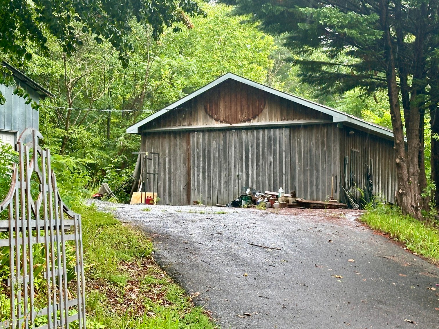 Image for 4 BR/2 BA Log Home on 7.9 +/- Acres w/400' +/- of Rapidan River Frontage & 2 Shops/Garages--Madison County, VA