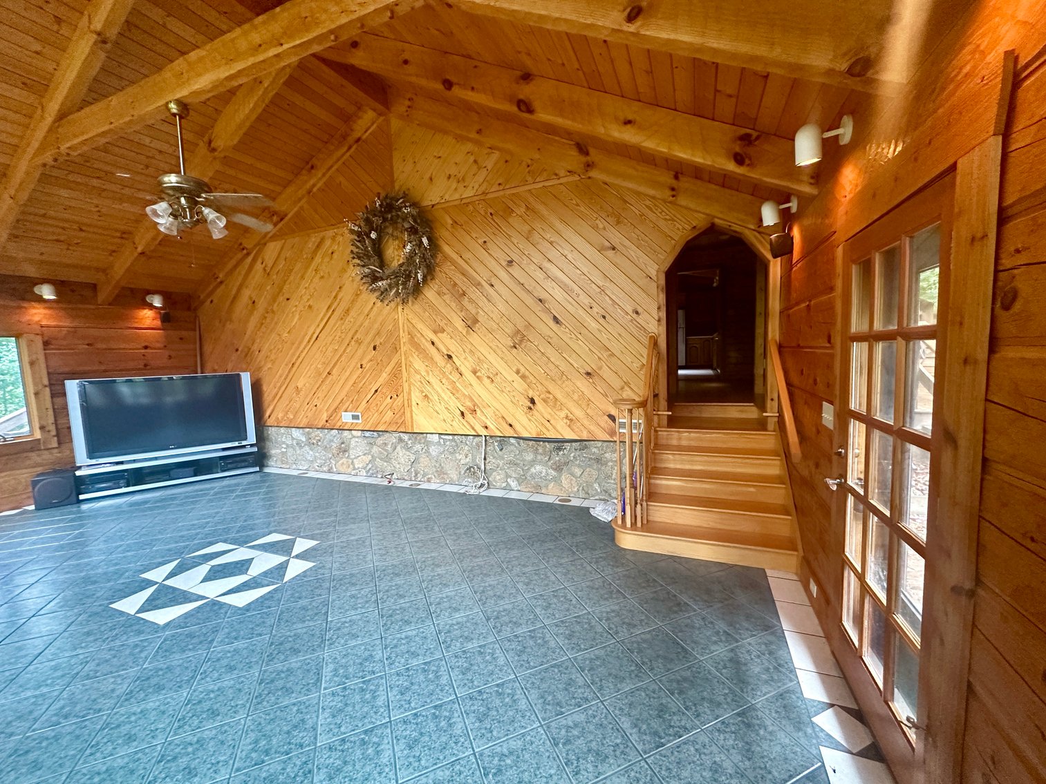 Image for 4 BR/2 BA Log Home on 7.9 +/- Acres w/400' +/- of Rapidan River Frontage & 2 Shops/Garages--Madison County, VA