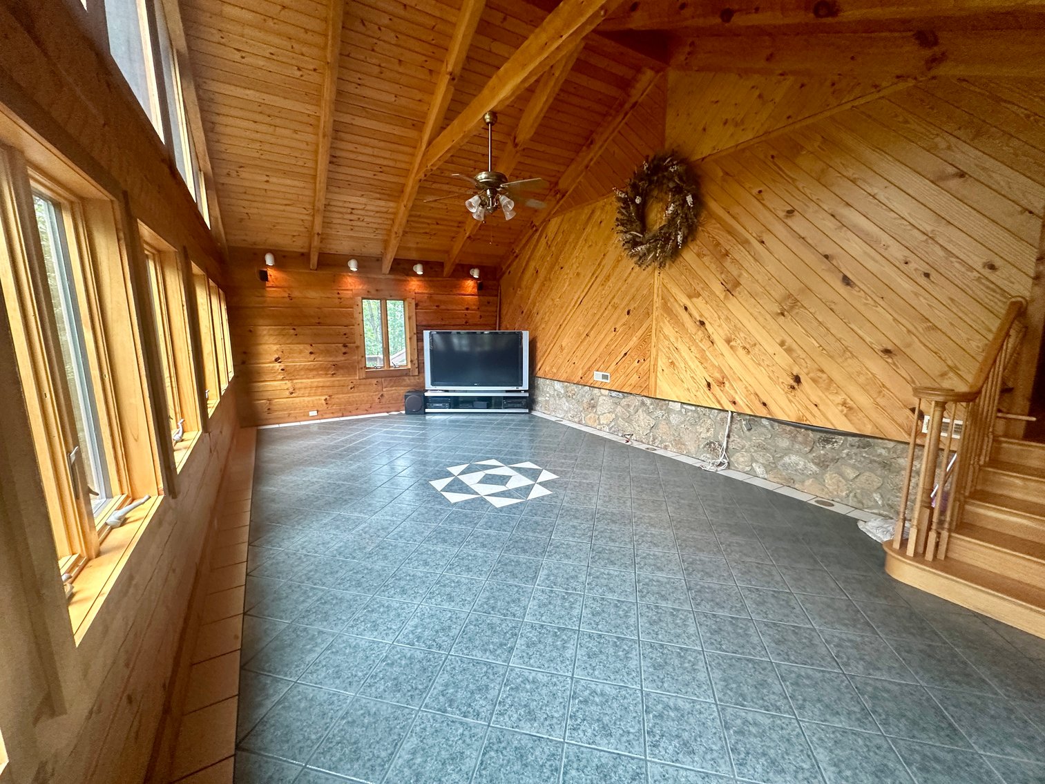 Image for 4 BR/2 BA Log Home on 7.9 +/- Acres w/400' +/- of Rapidan River Frontage & 2 Shops/Garages--Madison County, VA